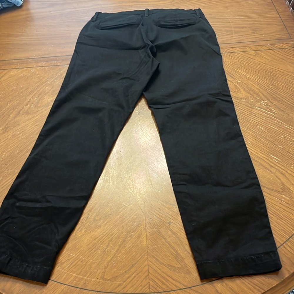 Nautica Women's Tencel Ankle Trouser Pants, Black size 26 2 - Picture 11 of 12